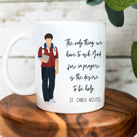St. Carlo Acutis Quotes Mug