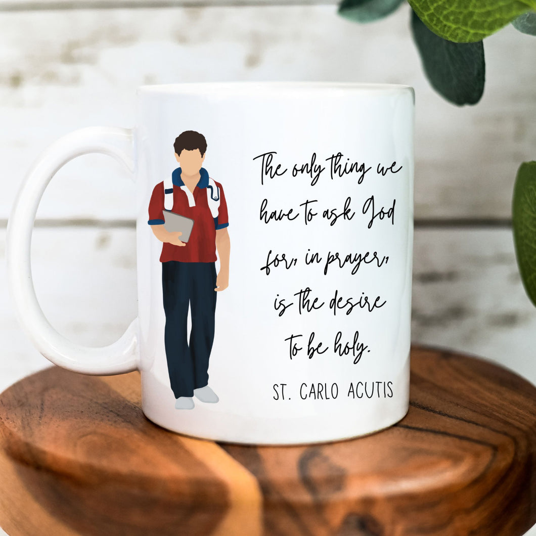 St. Carlo Acutis Quotes Mug