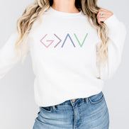 God is Greater than the Highs and Lows - Unisex Crewneck Sweatshirt