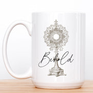 Eucharistic Adoration Mug: Behold