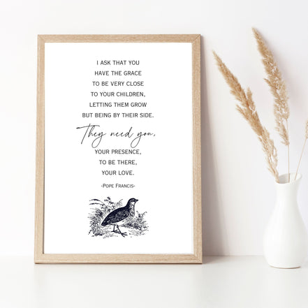 Set of Fatherhood Quotes - Printable Wall Art