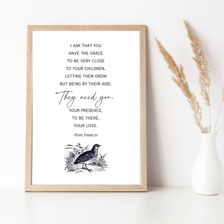 Set of Fatherhood Quotes - Printable Wall Art