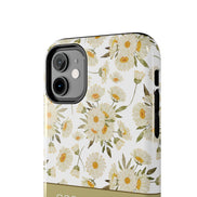God is Good All the Time: Floral Daisy TOUGH Cell Phone Case
