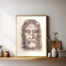 Load image into Gallery viewer, Holy Face of Jesus - Shroud of Turin - Printable Wall Art

