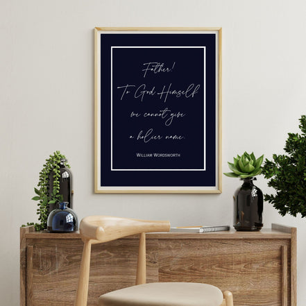 Set of Fatherhood Quotes - Printable Wall Art