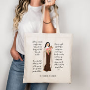 St. Therese of Lisieux Quotes Tote Bag