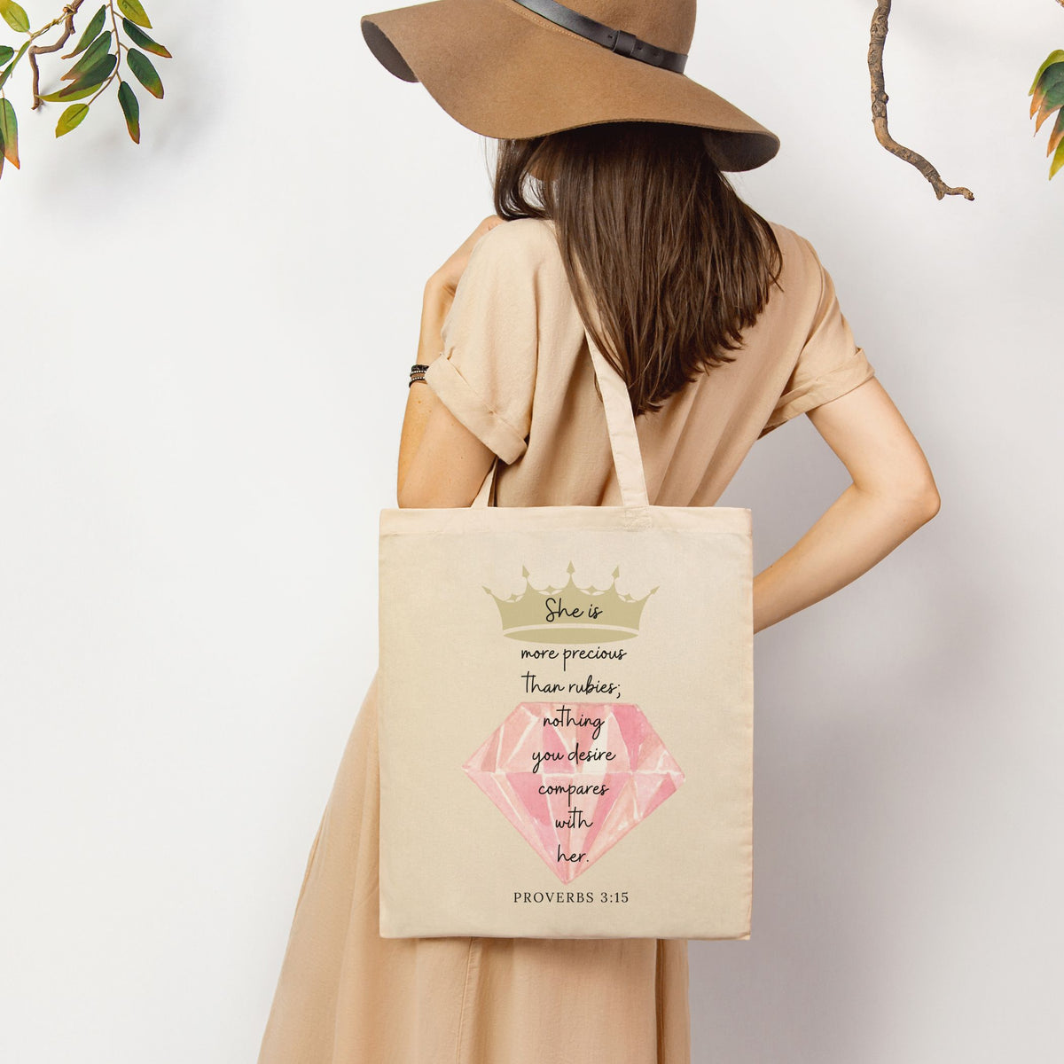 She is More Precious Than Rubies - Tote Bag
