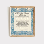 The Unity Prayer x William Morris Marigold:  Printable Wall Art