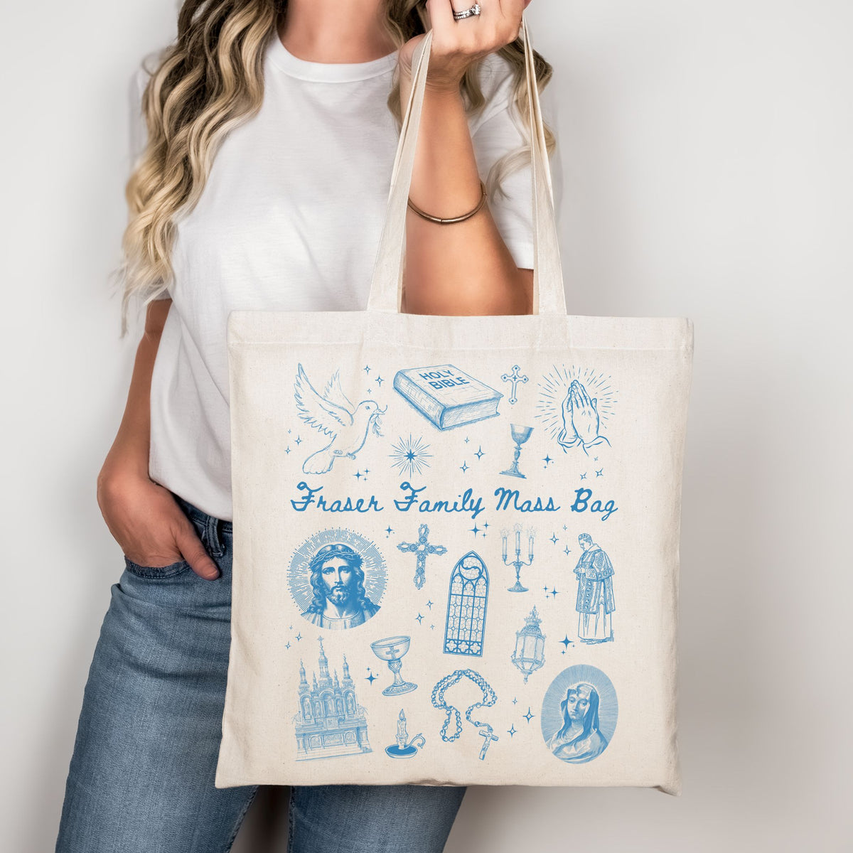 Personalized Mass Bag - Doodle Illustrations