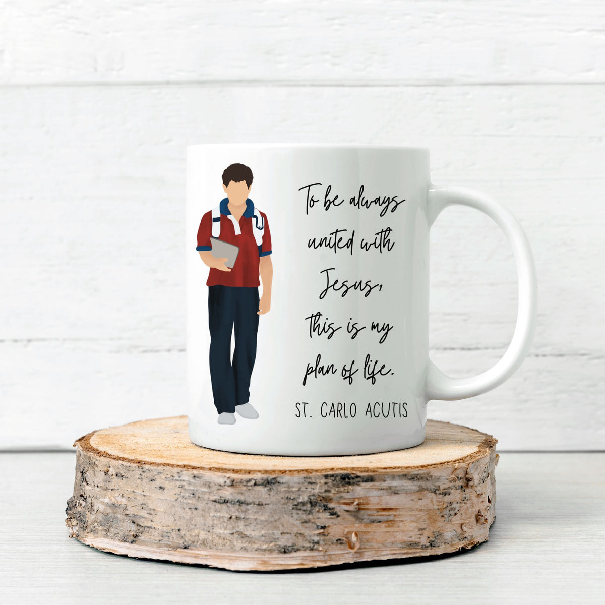 St. Carlo Acutis Quotes Mug