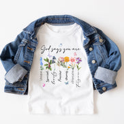 God Says You Are: Kids Crewneck T-shirt