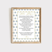 Load image into Gallery viewer, Salve Regina | Hail Holy Queen Prayer - Printable Wall Art

