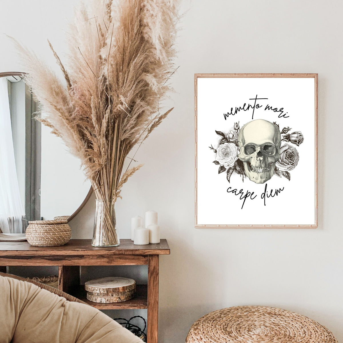 Memento Mori | Carpe Diem | Printable Wall Art
