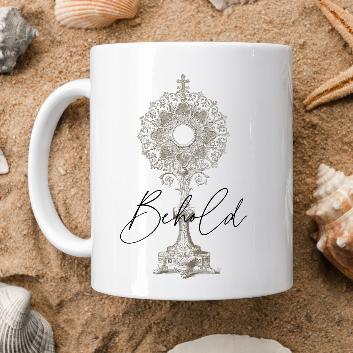 Eucharistic Adoration Mug: Behold