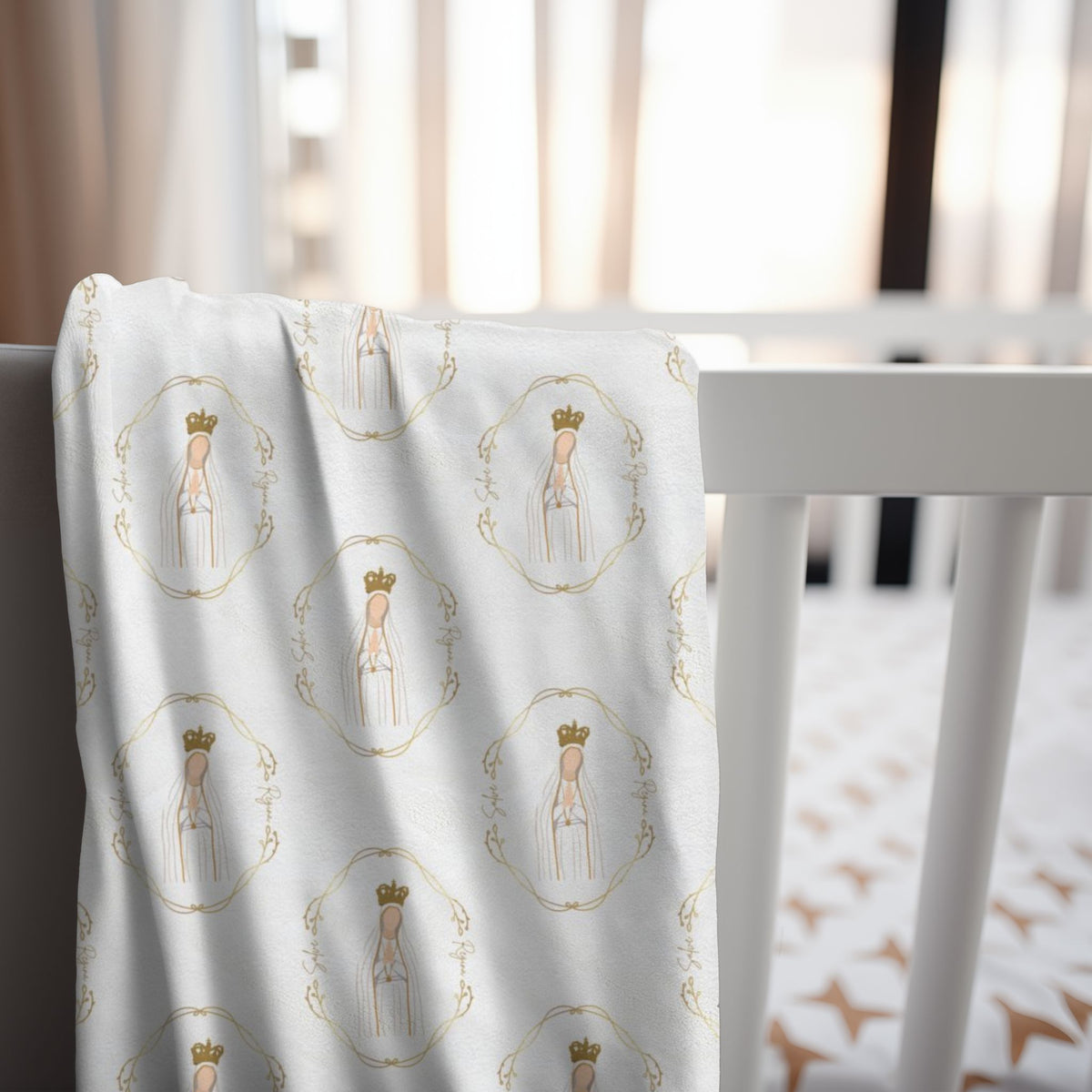 Salve Regina - Virgin Mary Blanket