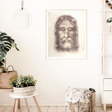 Load image into Gallery viewer, Holy Face of Jesus - Shroud of Turin - Printable Wall Art
