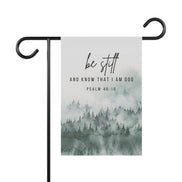 Be Still and Know That I am God - Forest - Garden Flag