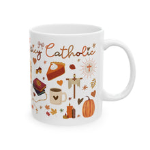 Load image into Gallery viewer, Spicy Catholic: Ceramic Mug
