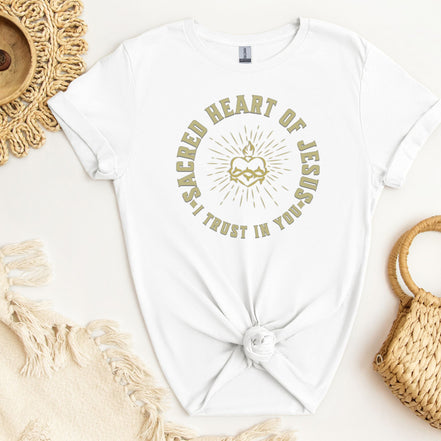 Sacred Heart of Jesus, I Trust in You - Unisex T-Shirt