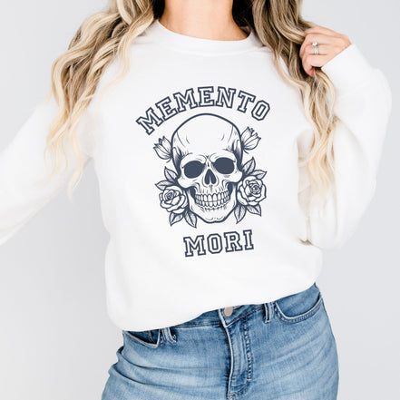 Memento Mori Shirt, Catholic Sweatshirt, All Souls Day Sweater