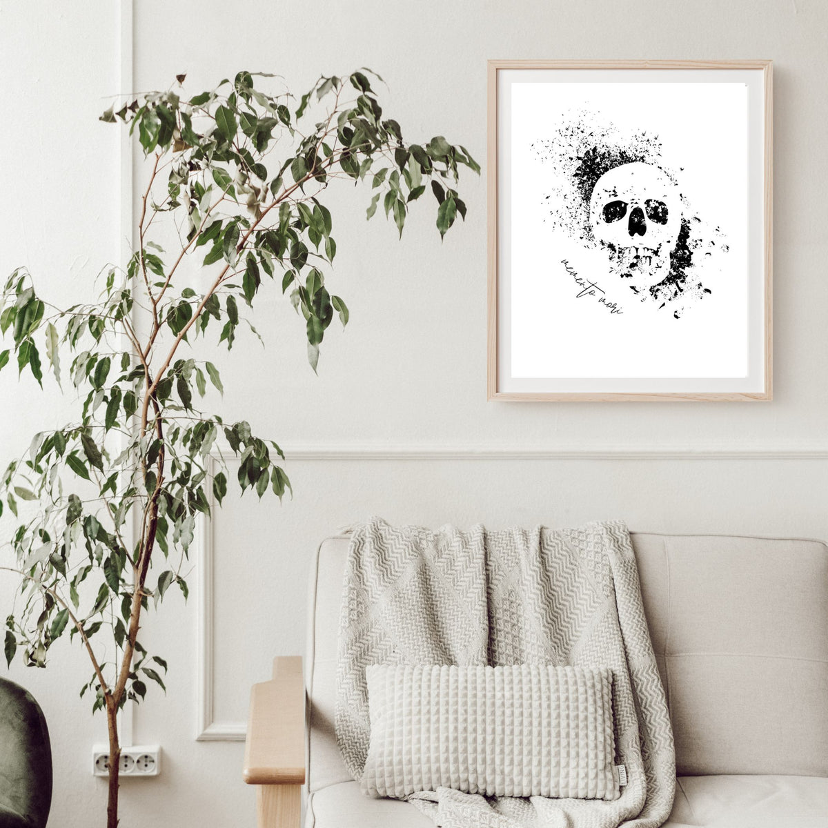 Memento Mori | Skull | Printable Wall Art