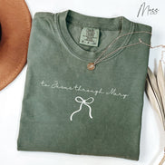 To Jesus Through Mary - Comfort Colors® T-Shirt