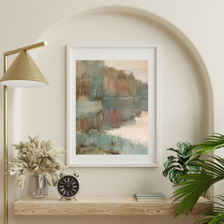 Seashore in Autumn: Printable Wall Art