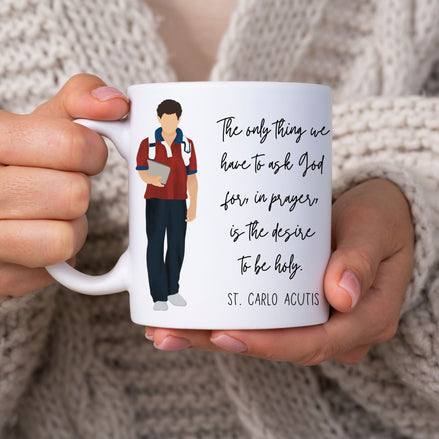 St. Carlo Acutis Quotes Mug