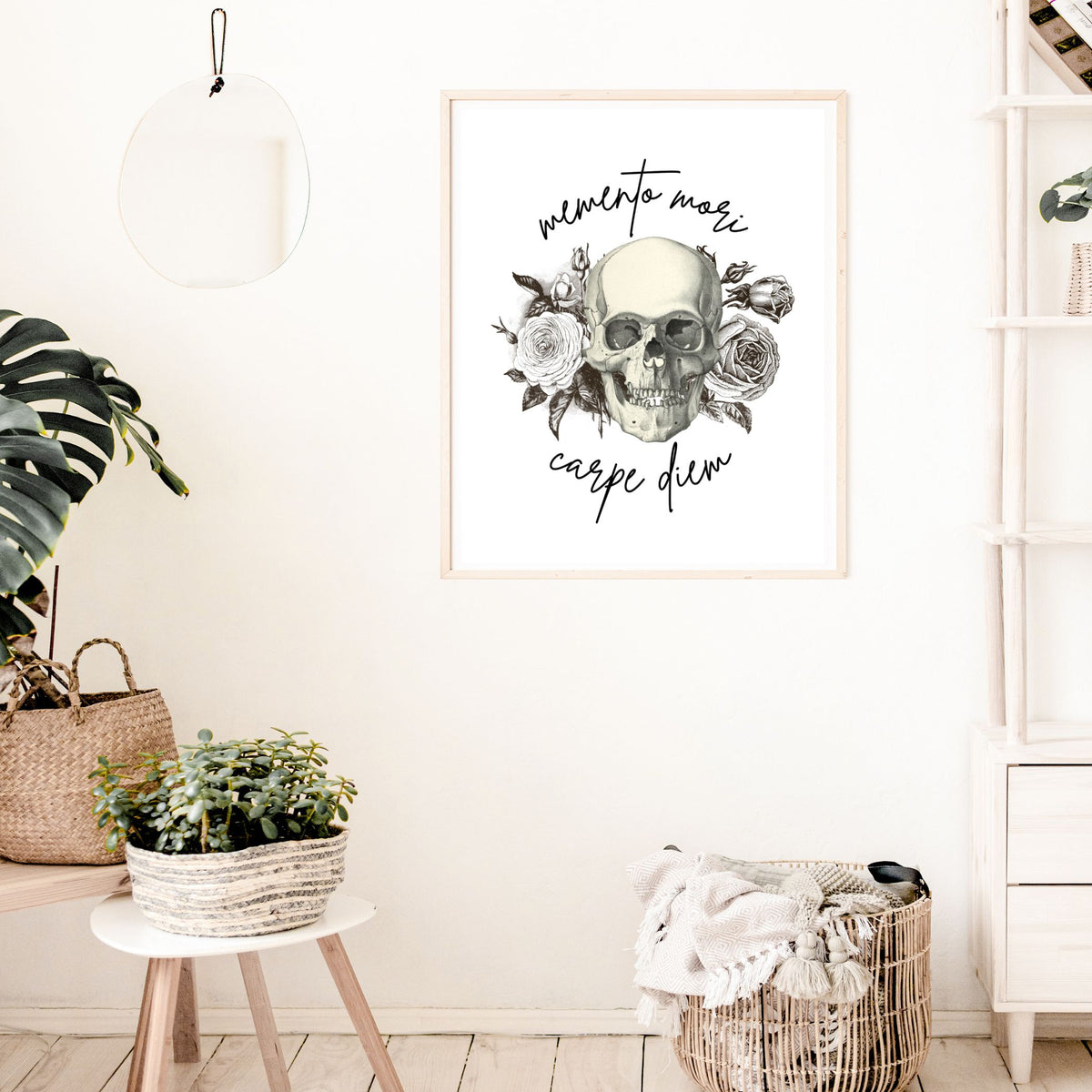 Memento Mori | Carpe Diem | Printable Wall Art