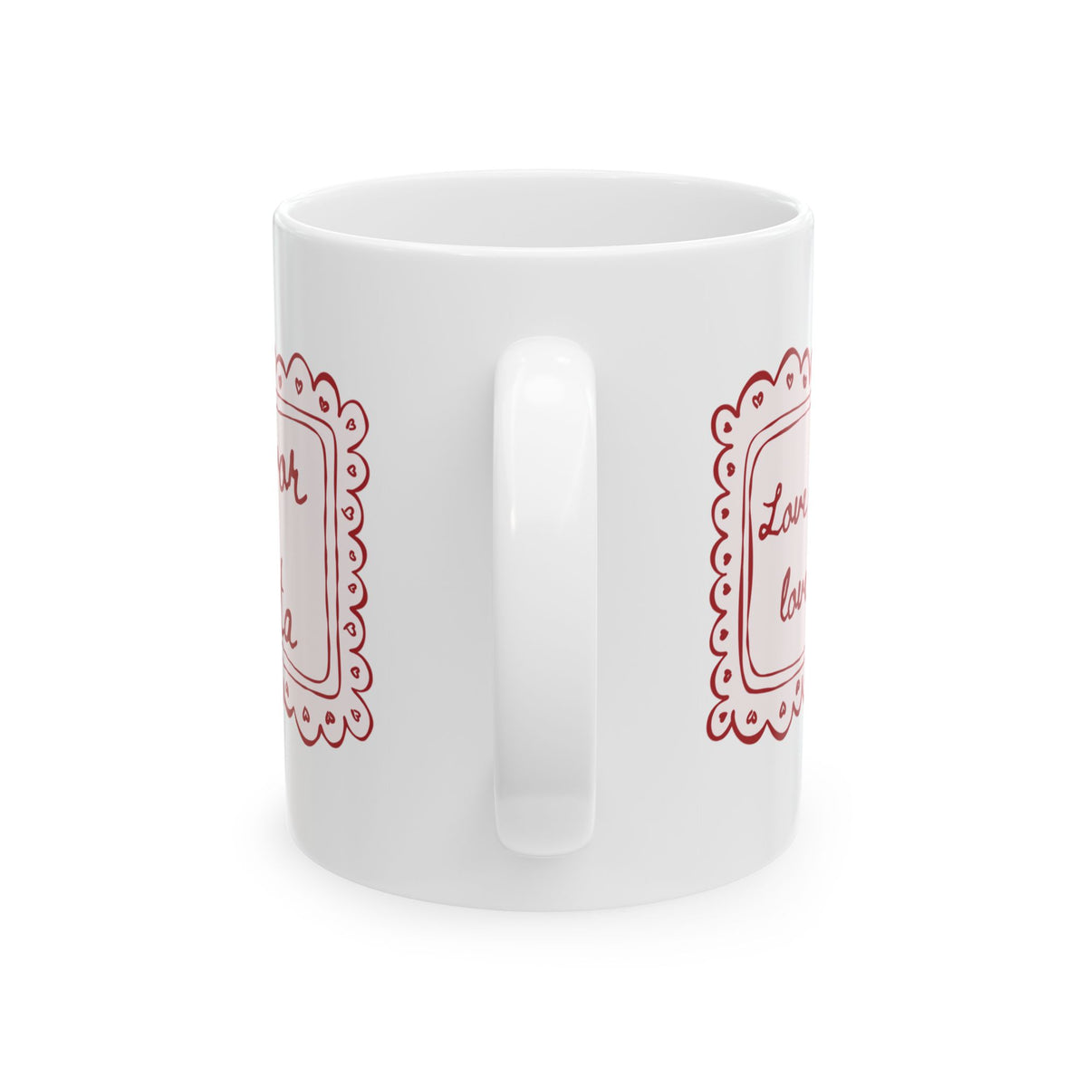 Love is Patient, Love is Kind - Personalized Couples Mug