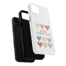 Load image into Gallery viewer, Jesus Loves You:  Tough iPhone Case
