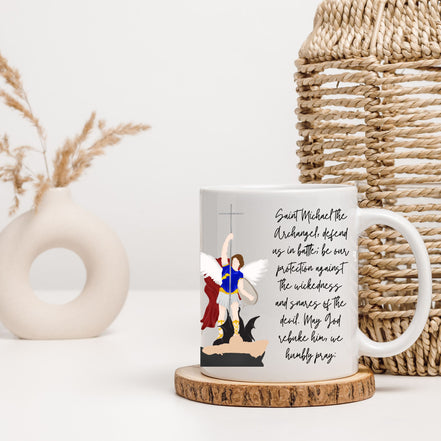 St. Michael the Archangel Prayer Mug