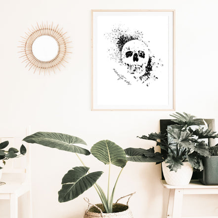 Memento Mori | Skull | Printable Wall Art