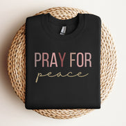 Pray for Peace Crewneck Sweatshirt