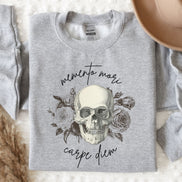 Memento Mori Carpe Diem Sweatshirt