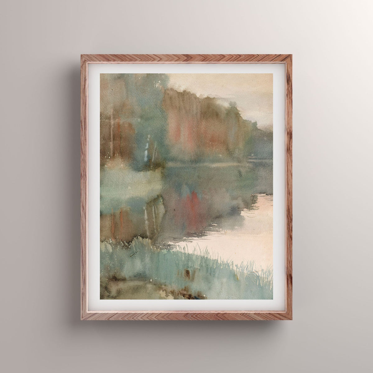 Seashore in Autumn: Printable Wall Art