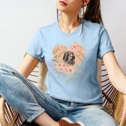Ave Maria Gratia Plena Heart T-Shirt