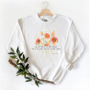 Too Many Flowers - Bouquet - Mother Teresa: Sweatshirt