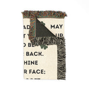 Irish Blessing Woven Blanket | Tapestry