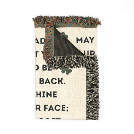 Irish Blessing Woven Blanket | Tapestry
