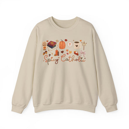Spicy Catholic Crewneck Sweatshirt