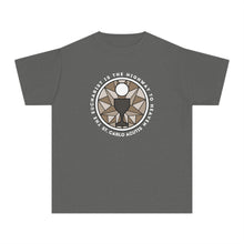 Load image into Gallery viewer, St Carlo Acutis: Eucharist is the Highway to Heaven - YOUTH Comfort Colors® Shirt
