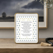 Load image into Gallery viewer, Salve Regina | Hail Holy Queen Prayer - Printable Wall Art
