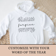 Personalized Word of the Year Hoodie