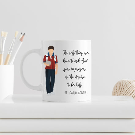 St. Carlo Acutis Quotes Mug