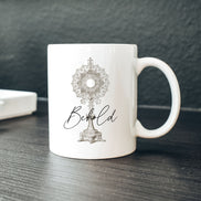 Eucharistic Adoration Mug: Behold