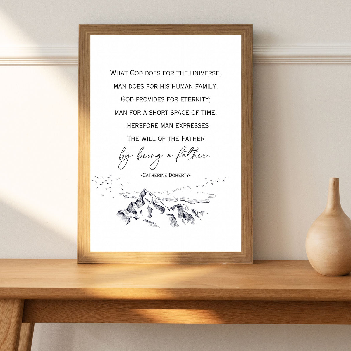 Set of Fatherhood Quotes - Printable Wall Art