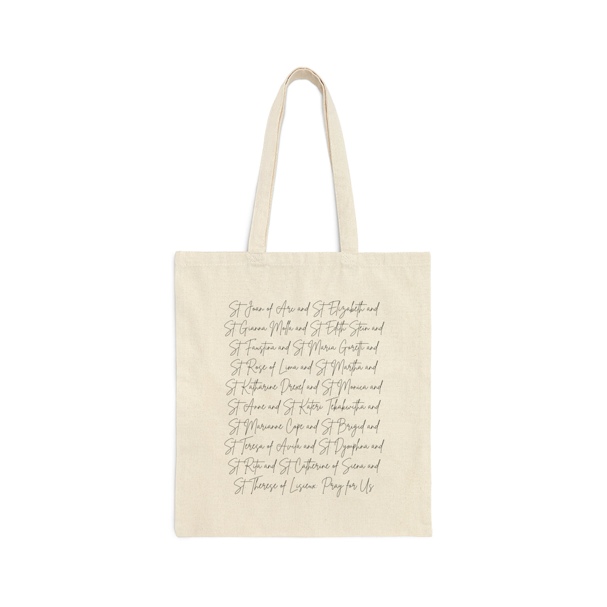 Catholic Women Saints Tote Bag