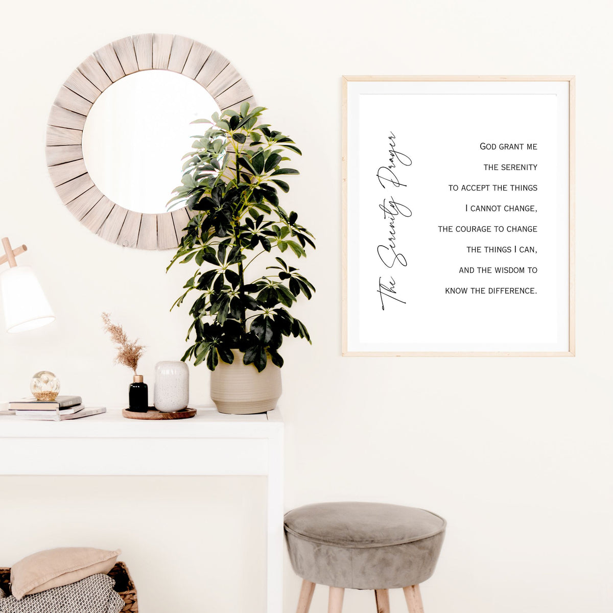 Serenity Prayer | Printable Wall Art