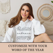 Personalized Word of the Year Hoodie